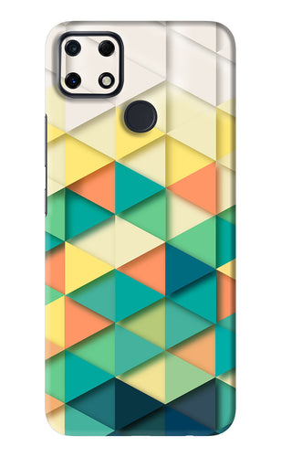 Abstract 1 Realme Narzo 30A Back Skin Wrap