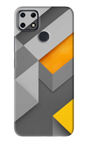 Abstract Realme Narzo 30A Back Skin Wrap
