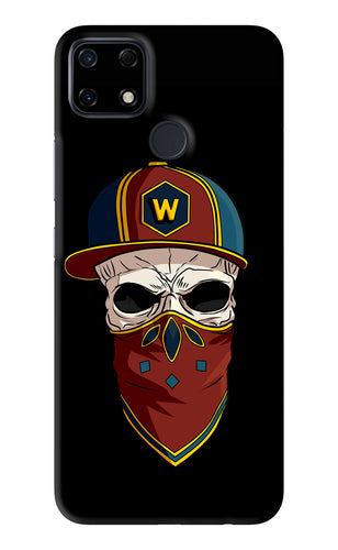 Skull Realme Narzo 30A Back Skin Wrap