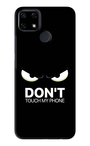 Don'T Touch My Phone Realme Narzo 30A Back Skin Wrap