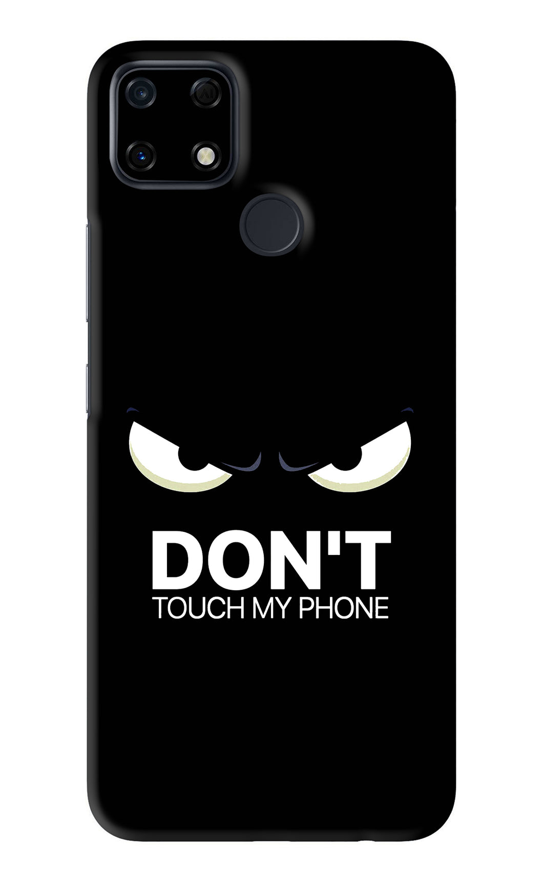 Don'T Touch My Phone Realme Narzo 30A Back Skin Wrap