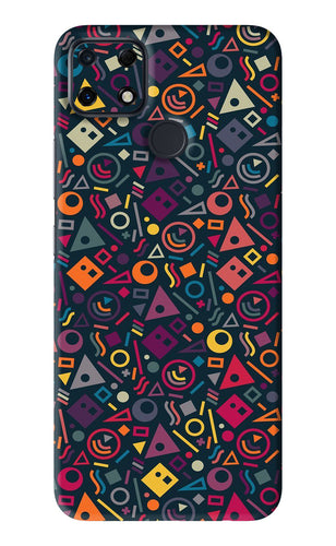 Geometric Abstract Realme Narzo 30A Back Skin Wrap