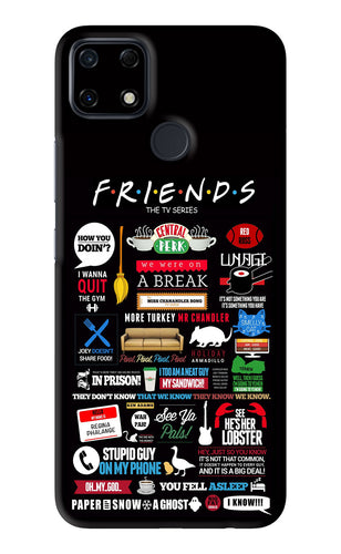 FRIENDS Realme Narzo 30A Back Skin Wrap