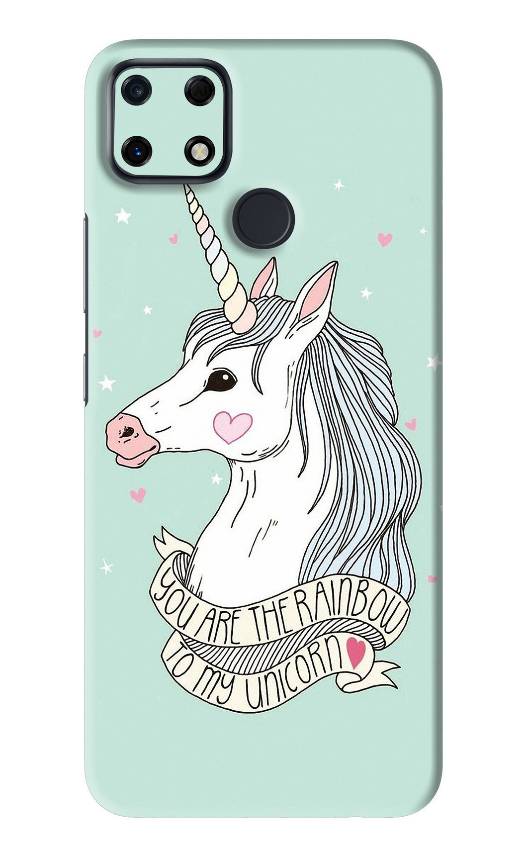 Unicorn Wallpaper Realme Narzo 30A Back Skin Wrap