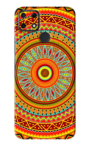 Mandala Pattern Realme Narzo 30A Back Skin Wrap