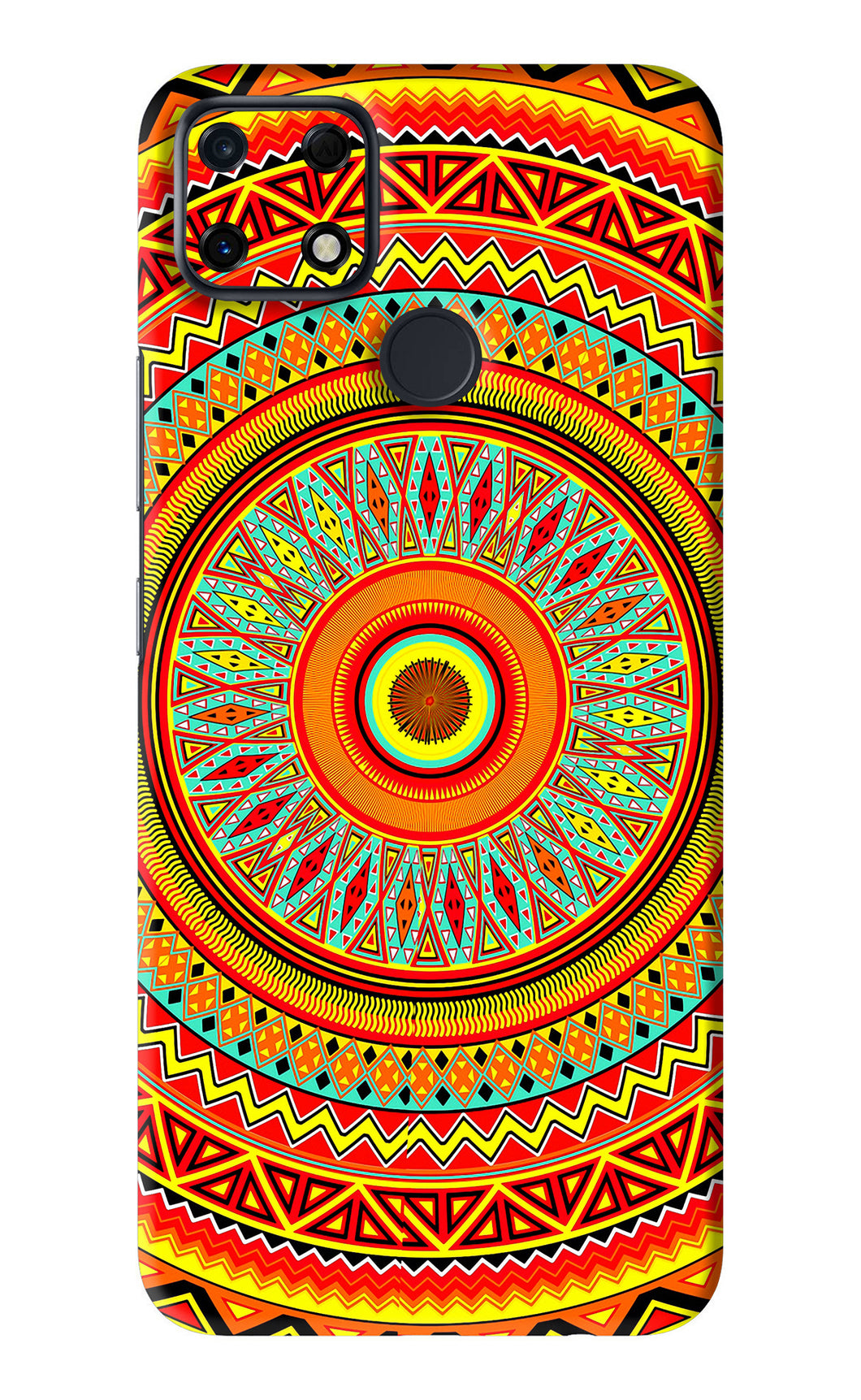 Mandala Pattern Realme Narzo 30A Back Skin Wrap