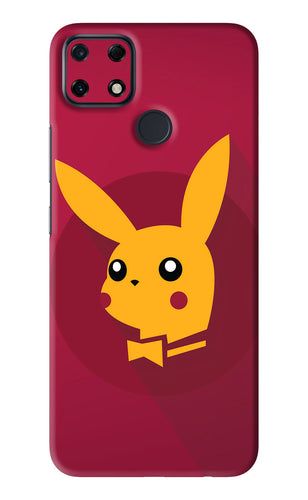 Pikachu Realme Narzo 30A Back Skin Wrap
