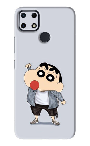 Shinchan Realme Narzo 30A Back Skin Wrap