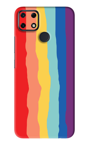 Rainbow Realme Narzo 30A Back Skin Wrap