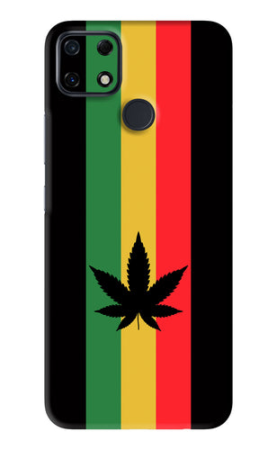 Weed Flag Realme Narzo 30A Back Skin Wrap