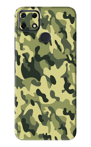 Camouflage Realme Narzo 30A Back Skin Wrap