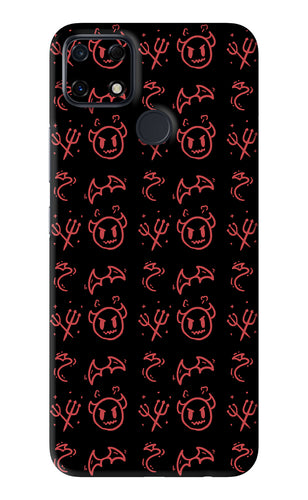 Devil Realme Narzo 30A Back Skin Wrap