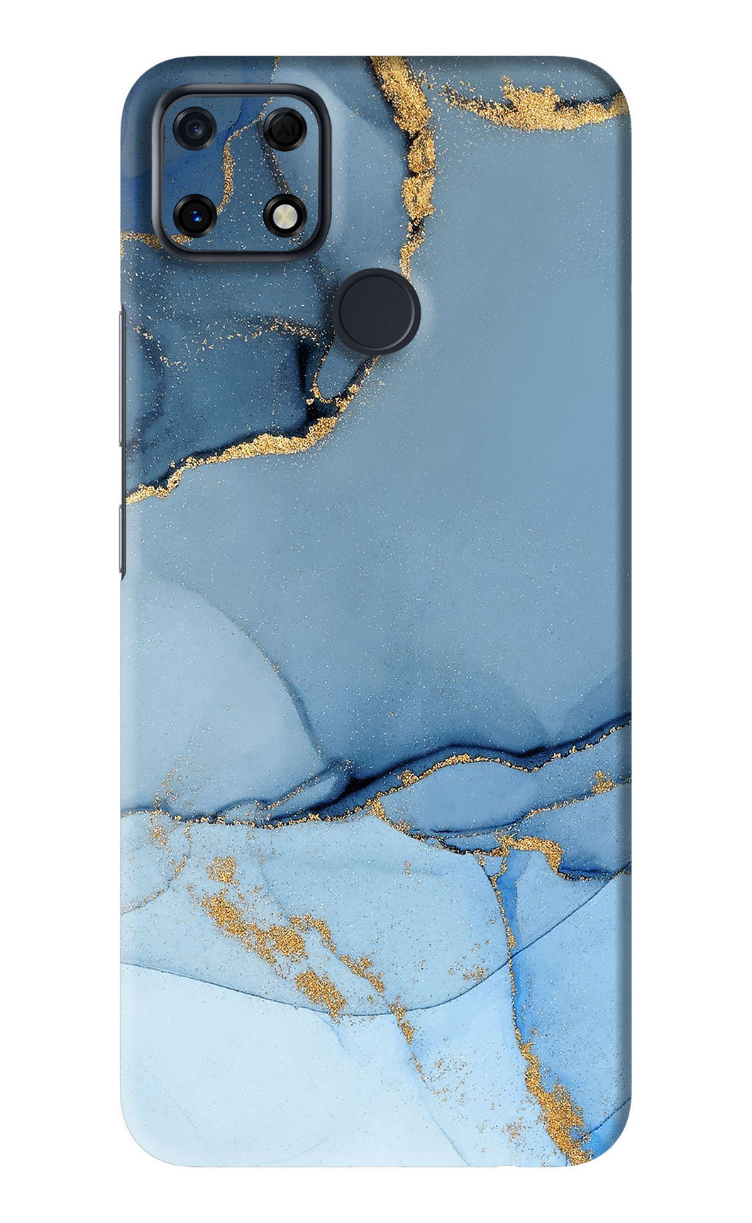 Blue Marble 1 Realme Narzo 30A Back Skin Wrap
