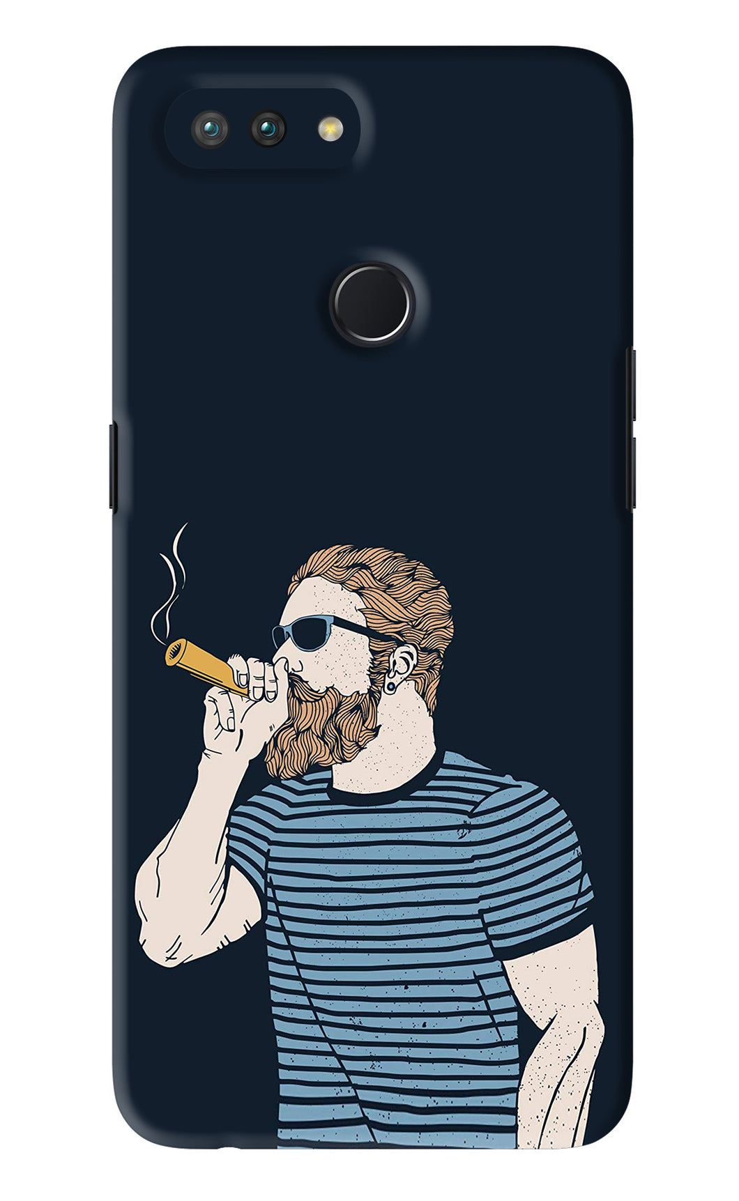 Smoking Realme U1 Back Skin Wrap