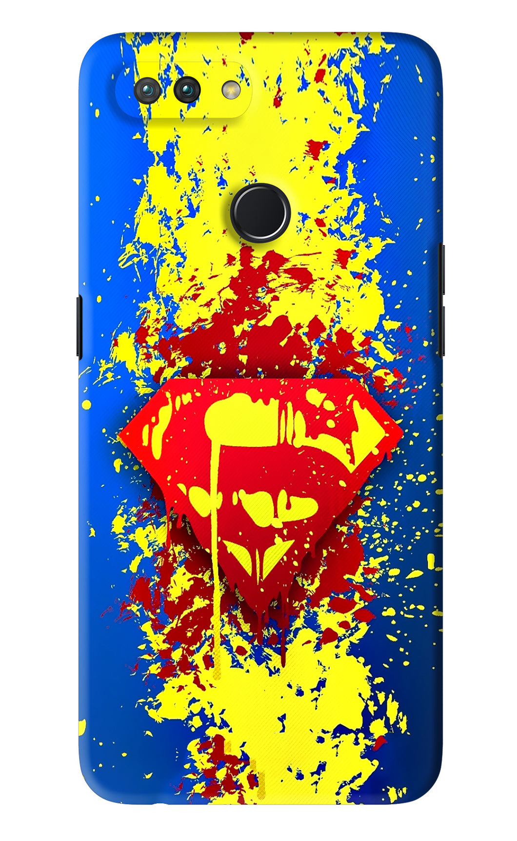 Superman logo Realme U1 Back Skin Wrap