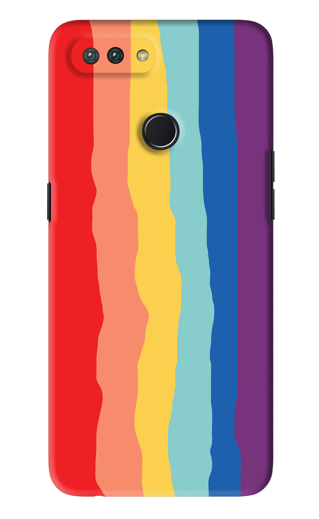 Rainbow Realme U1 Back Skin Wrap