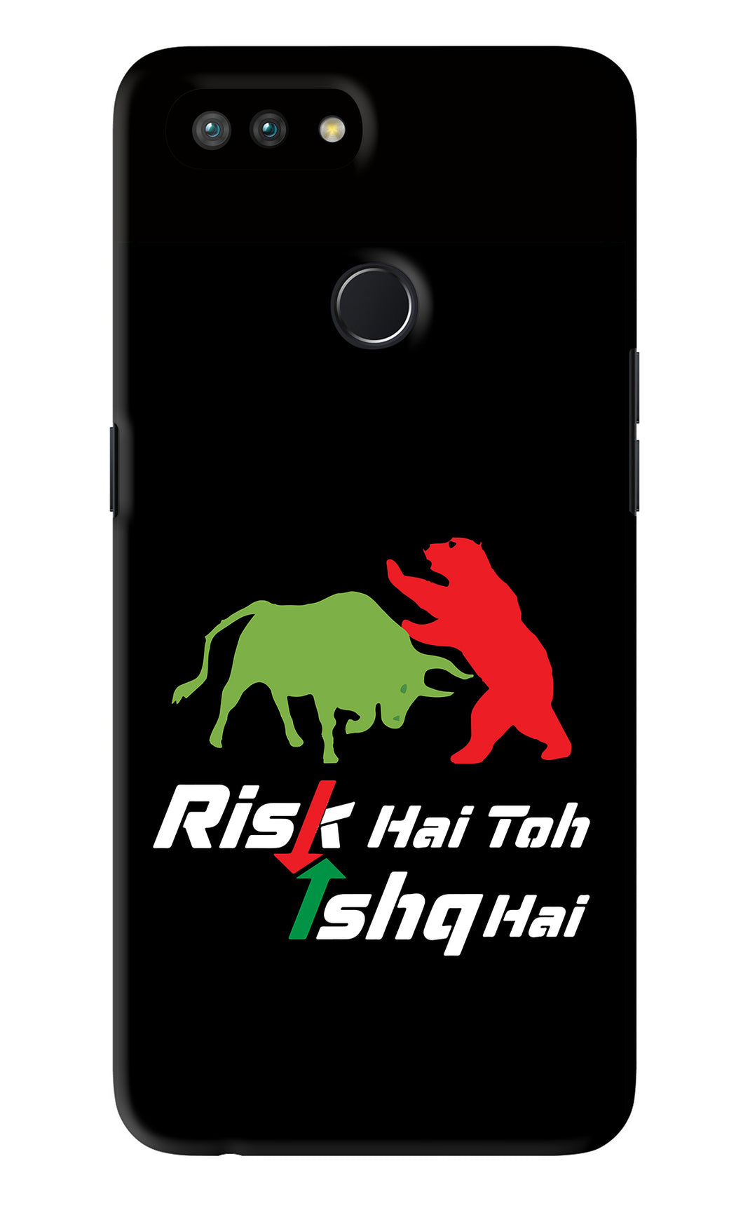 Risk Hai Toh Ishq Hai Realme U1 Back Skin Wrap