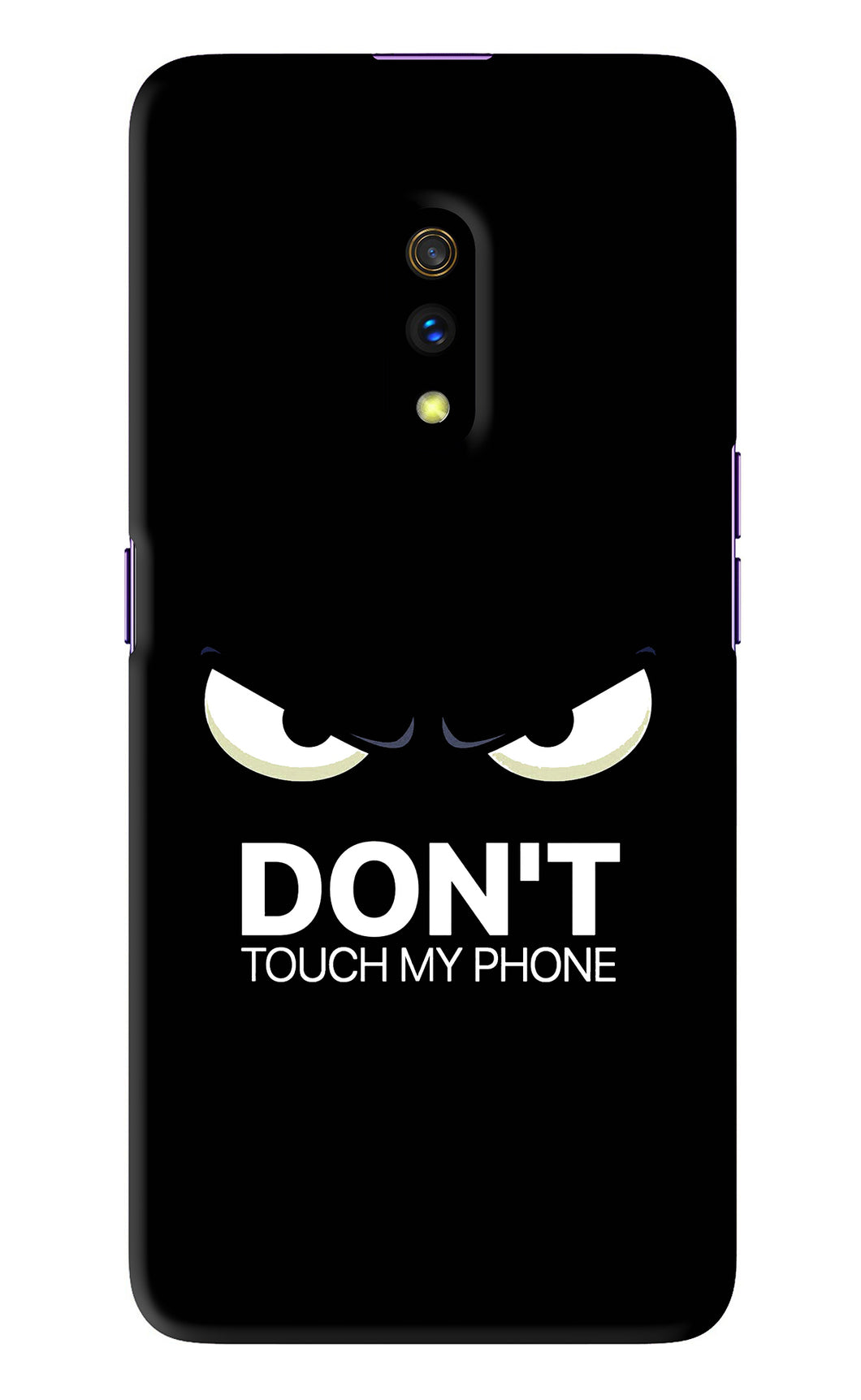 Don'T Touch My Phone Realme X Back Skin Wrap