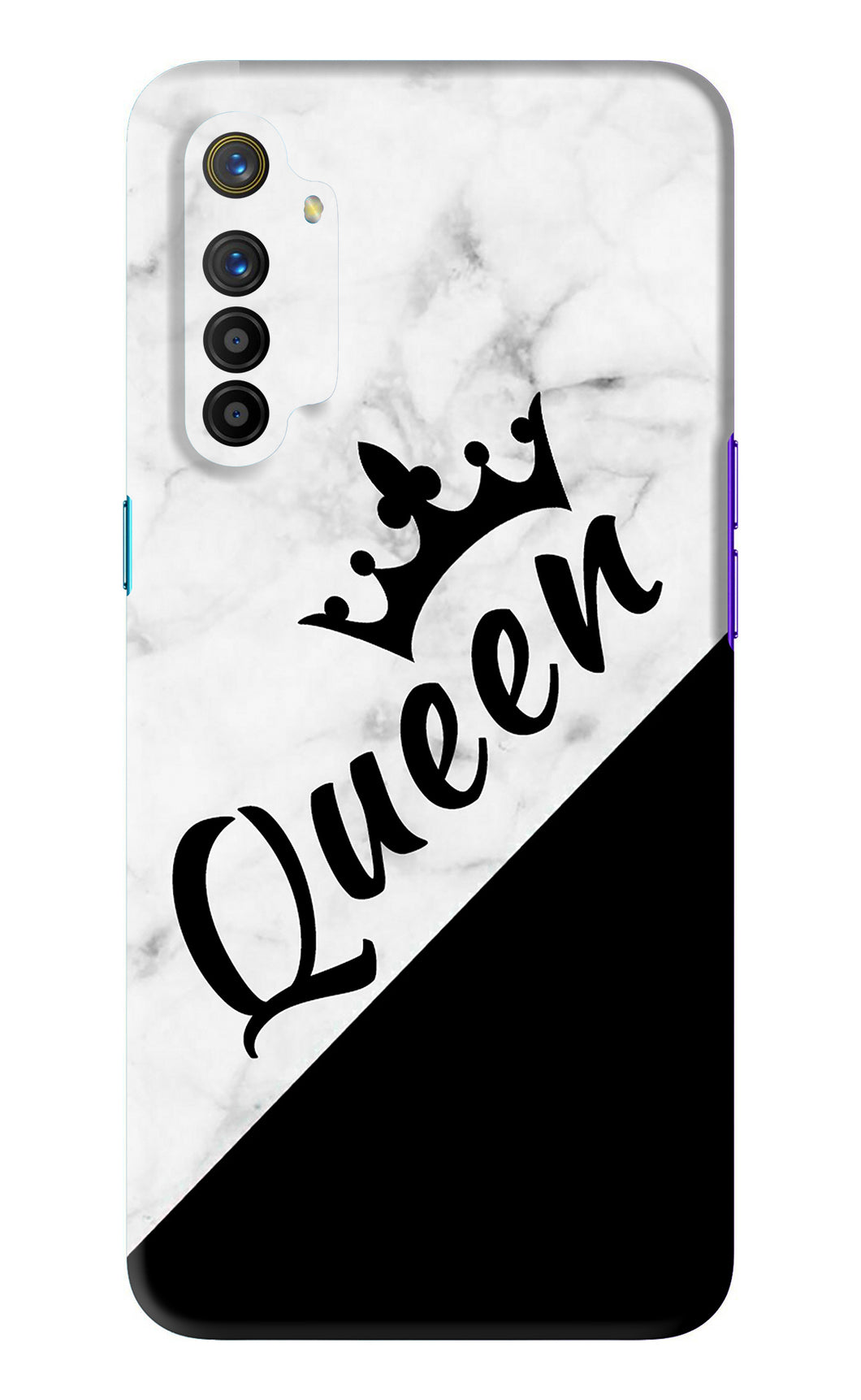 Queen Realme X2 Back Skin Wrap