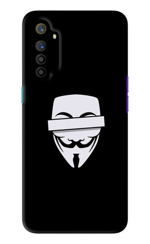 Anonymous Face Realme X2 Back Skin Wrap