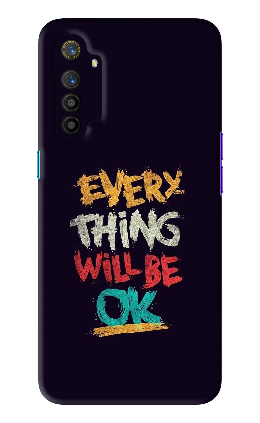 Everything Will Be Ok Realme X2 Back Skin Wrap