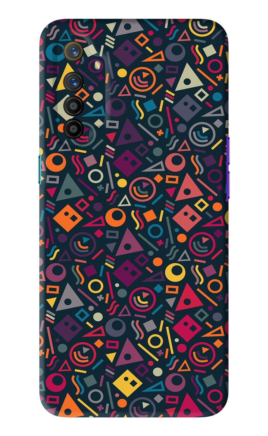 Geometric Abstract Realme X2 Back Skin Wrap