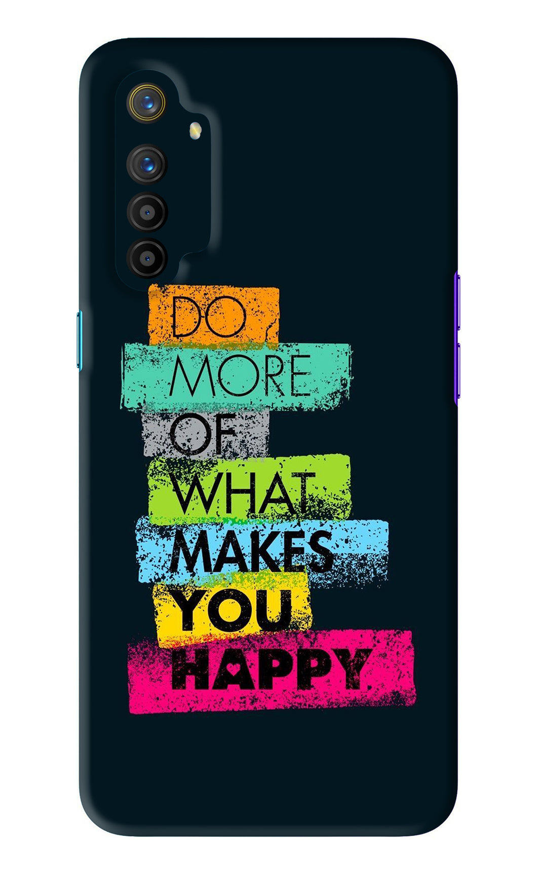 Do More Of What Makes You Happy Realme X2 Back Skin Wrap