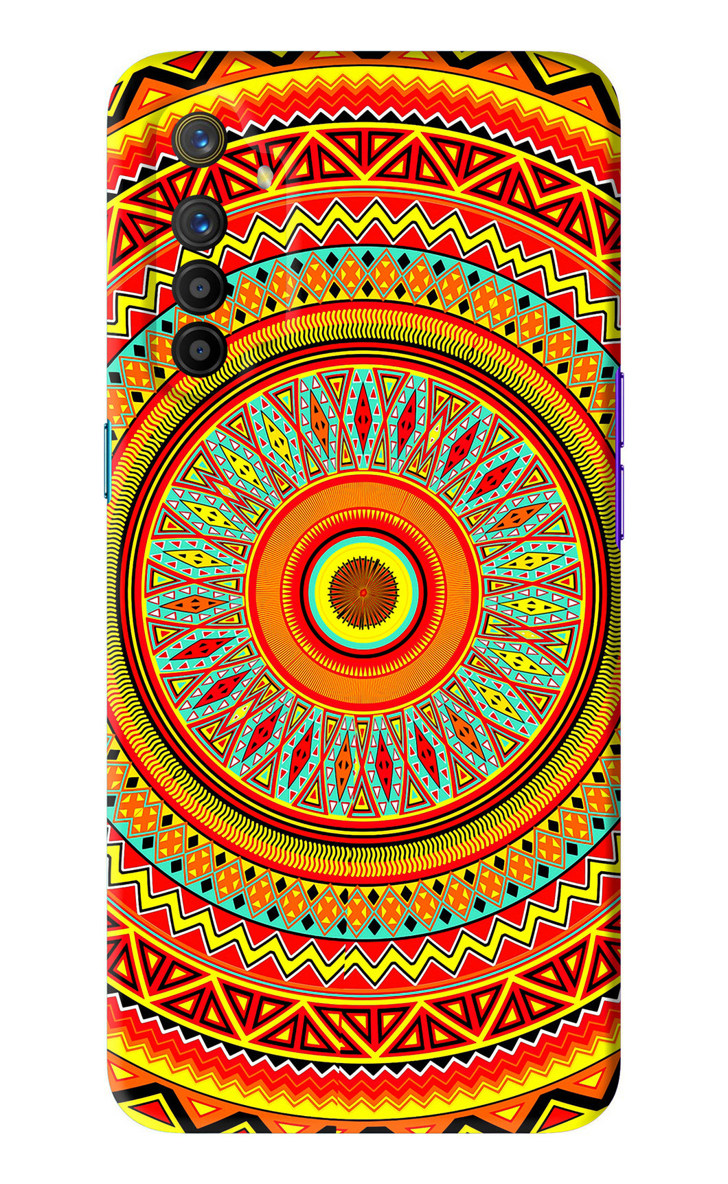Mandala Pattern Realme X2 Back Skin Wrap