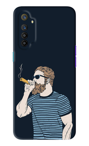 Smoking Realme X2 Back Skin Wrap