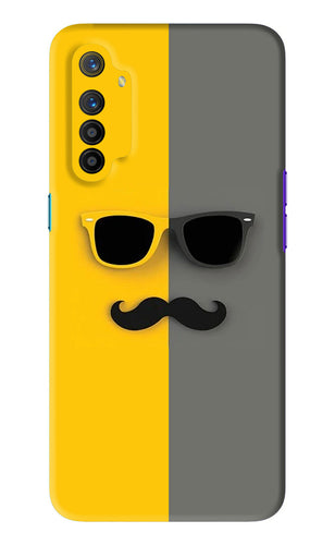 Sunglasses with Mustache Realme X2 Back Skin Wrap