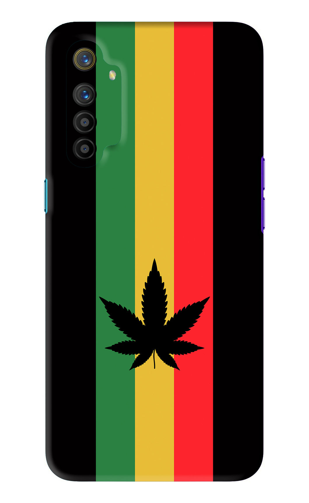 Weed Flag Realme X2 Back Skin Wrap