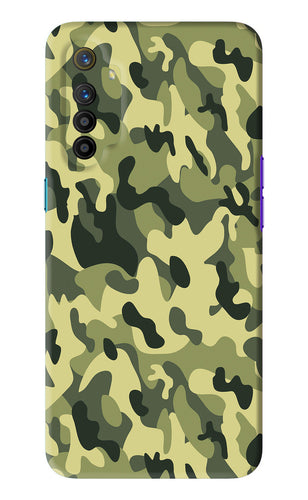 Camouflage Realme X2 Back Skin Wrap