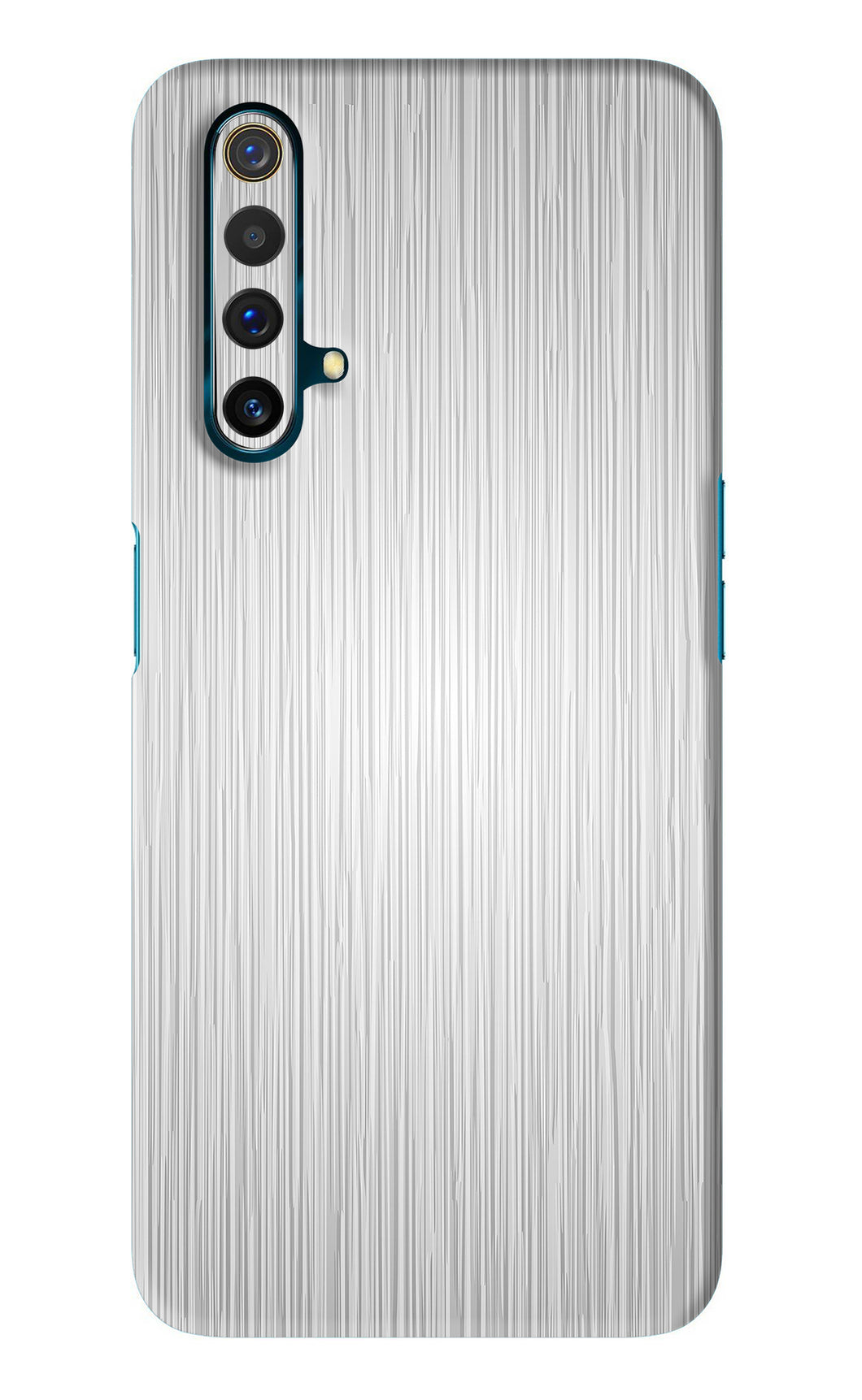 Wooden Grey Texture Realme X3 Back Skin Wrap