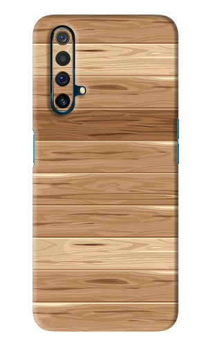 Wooden Vector Realme X3 Back Skin Wrap