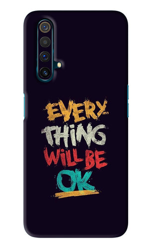 Everything Will Be Ok Realme X3 Back Skin Wrap