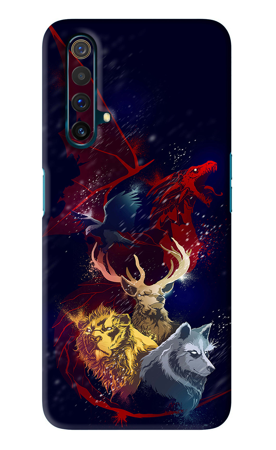 Game Of Thrones Realme X3 Back Skin Wrap