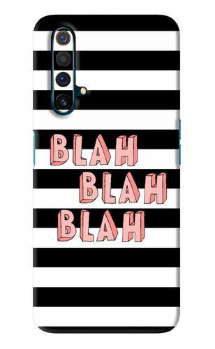 Blah Blah Blah Realme X3 Back Skin Wrap