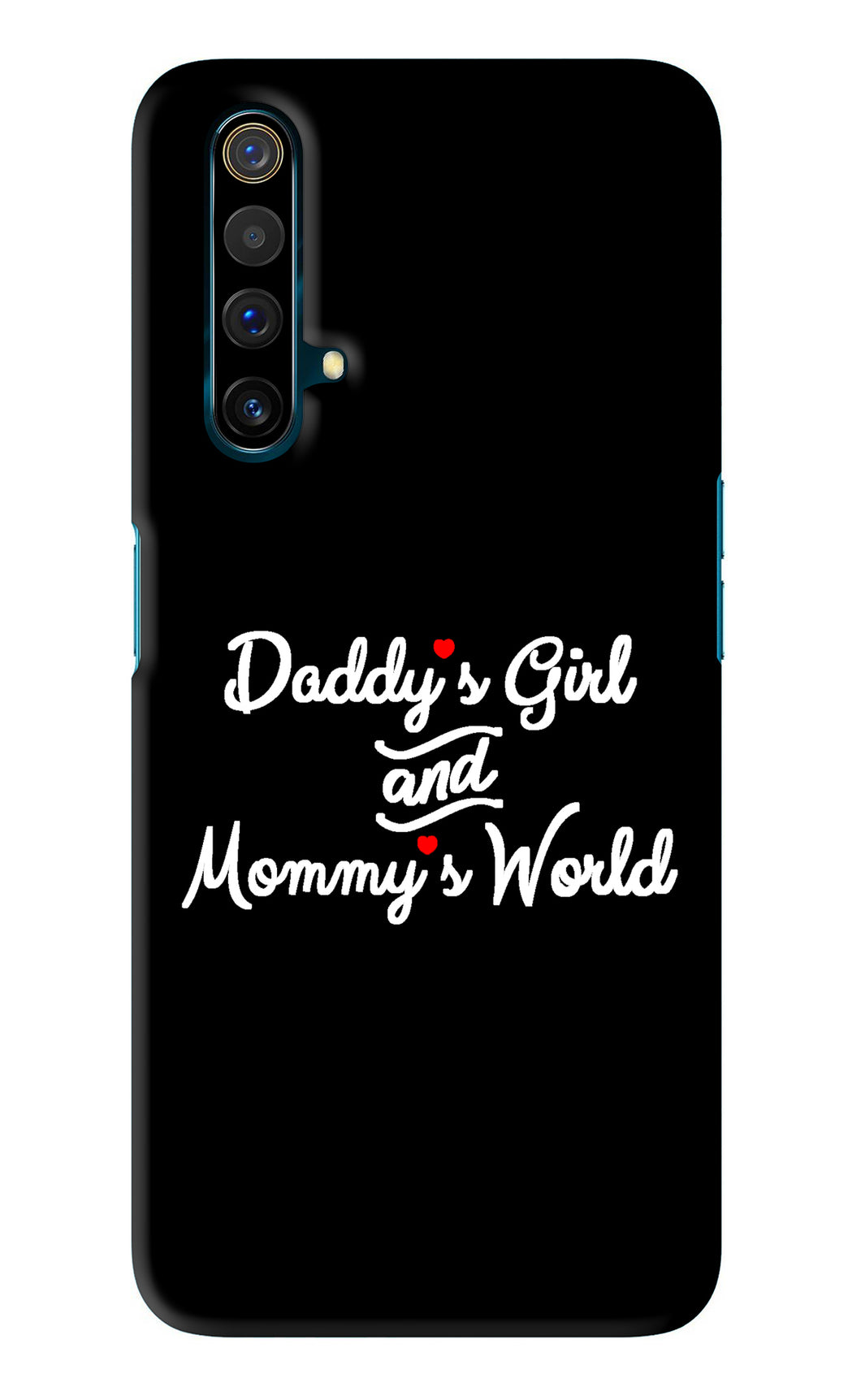 Daddy's Girl and Mommy's World Realme X3 Back Skin Wrap