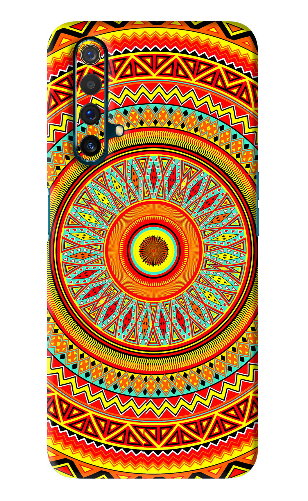 Mandala Pattern Realme X3 Back Skin Wrap
