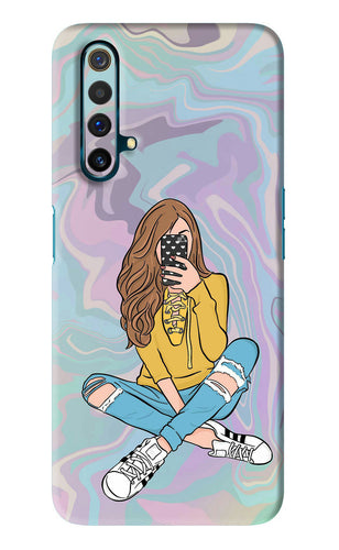 Selfie Girl Realme X3 Back Skin Wrap