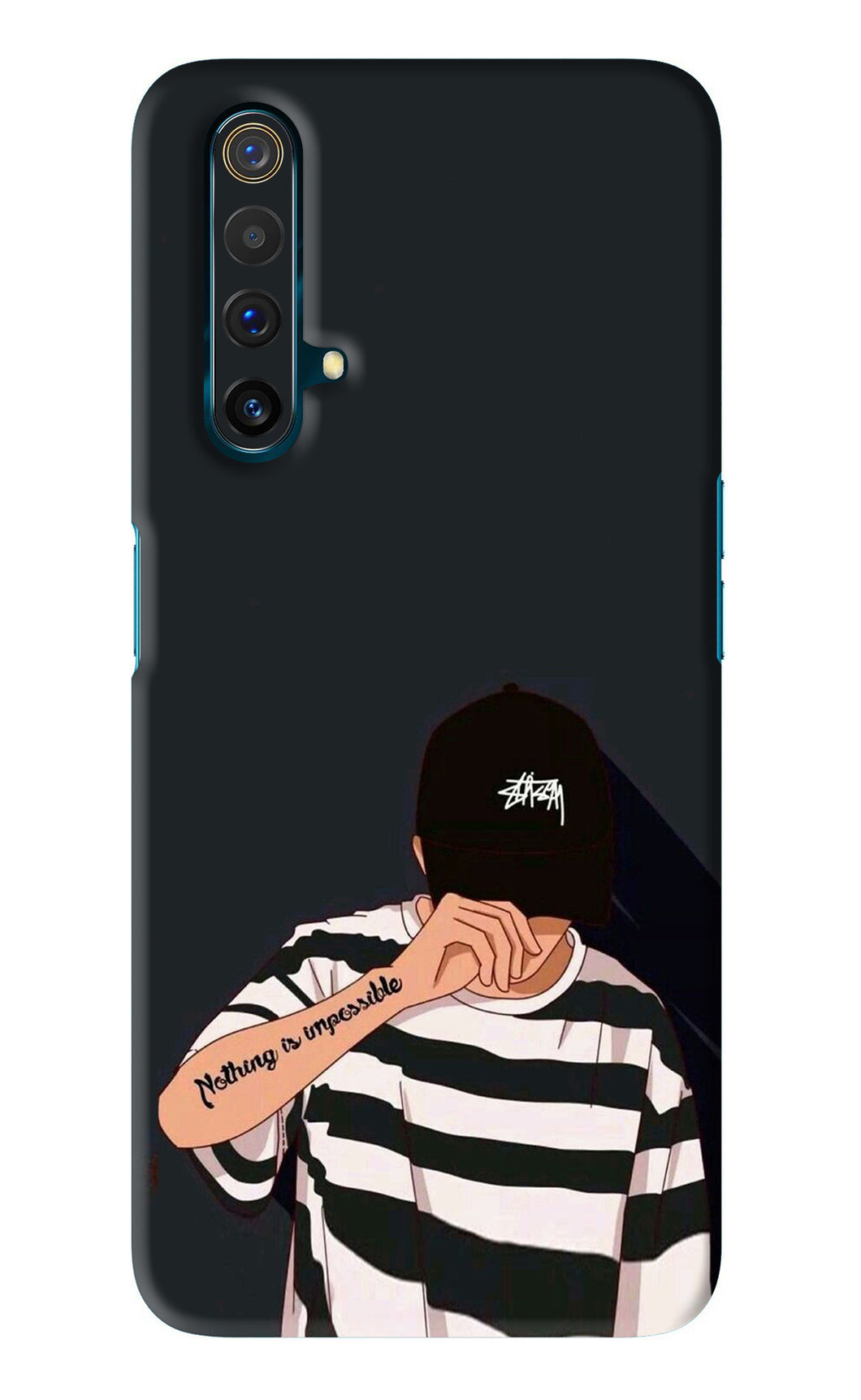 Aesthetic Boy Realme X3 Back Skin Wrap
