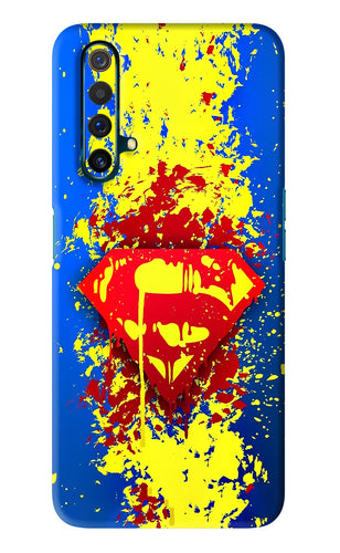 Superman logo Realme X3 Back Skin Wrap