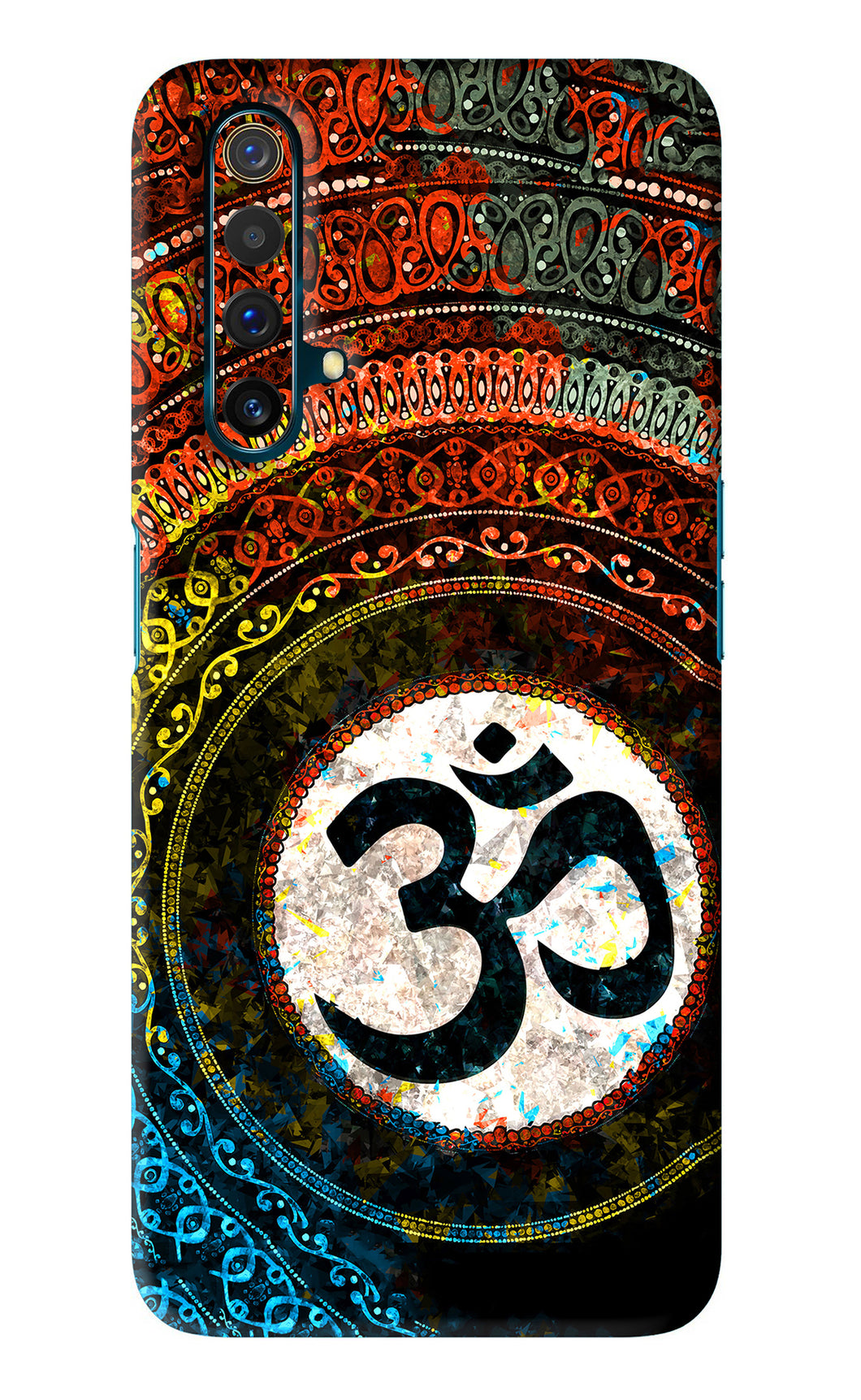 Om Cultural Realme X3 Back Skin Wrap