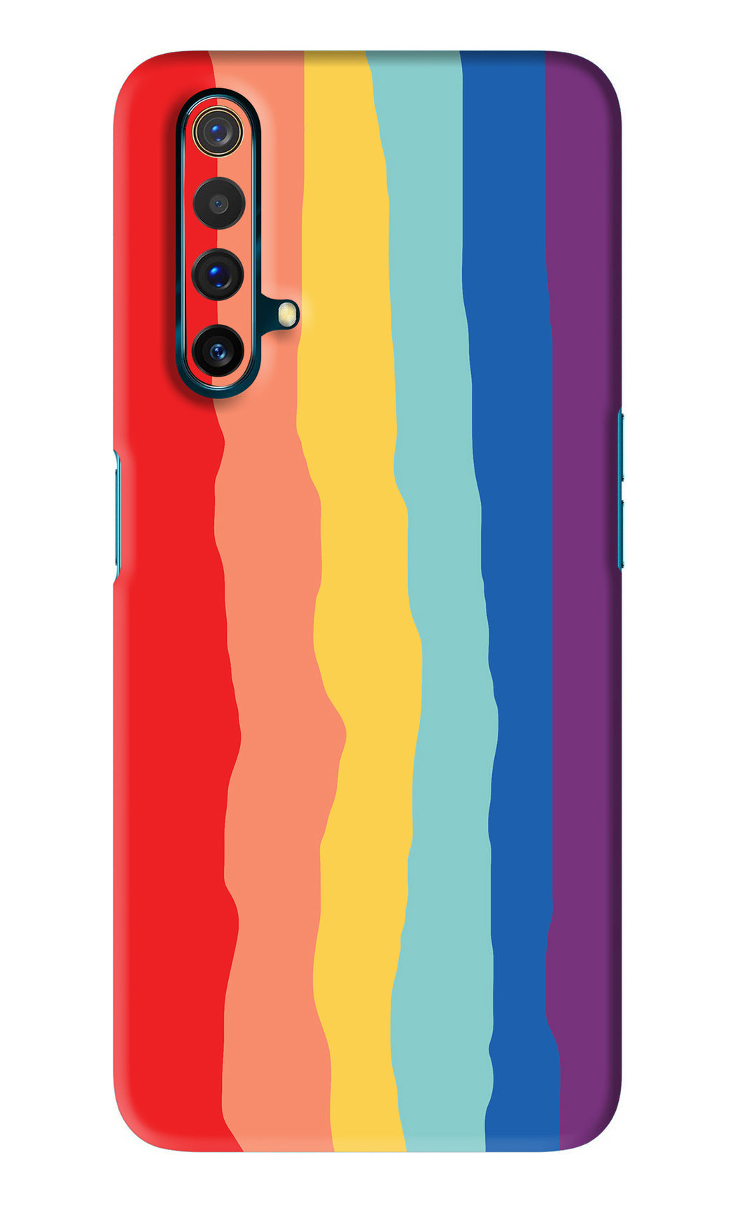 Rainbow Realme X3 Back Skin Wrap