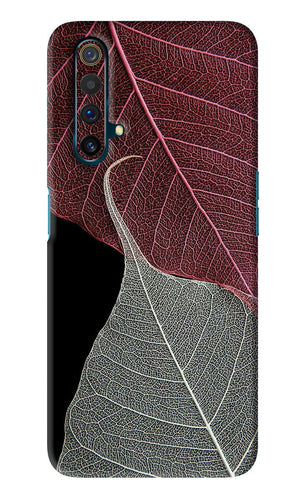 Leaf Pattern Realme X3 Back Skin Wrap