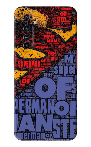 Superman Realme X50 Pro Back Skin Wrap