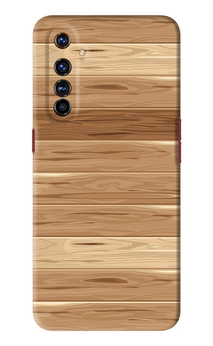 Wooden Vector Realme X50 Pro Back Skin Wrap