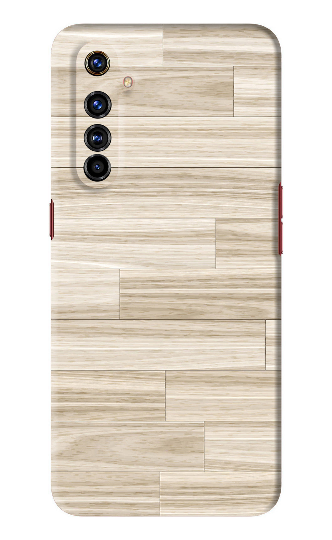 Wooden Art Texture Realme X50 Pro Back Skin Wrap