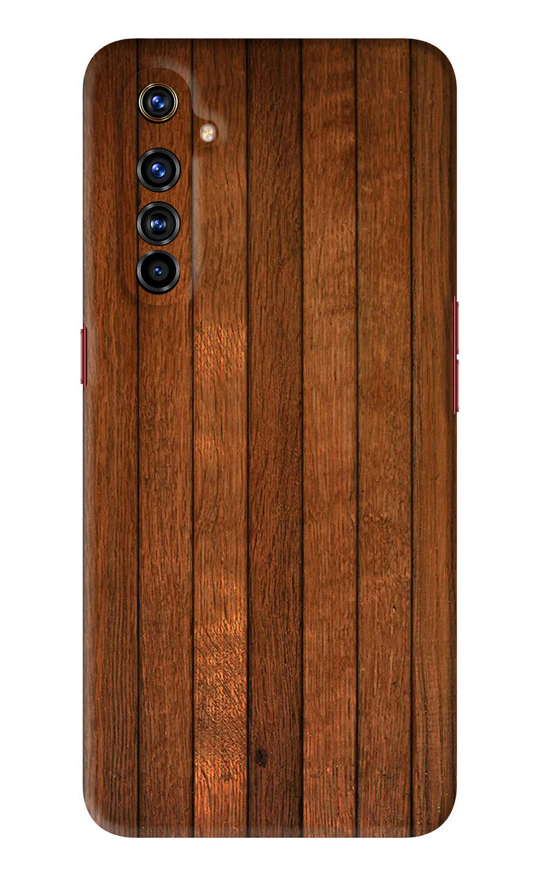 Wooden Artwork Bands Realme X50 Pro Back Skin Wrap