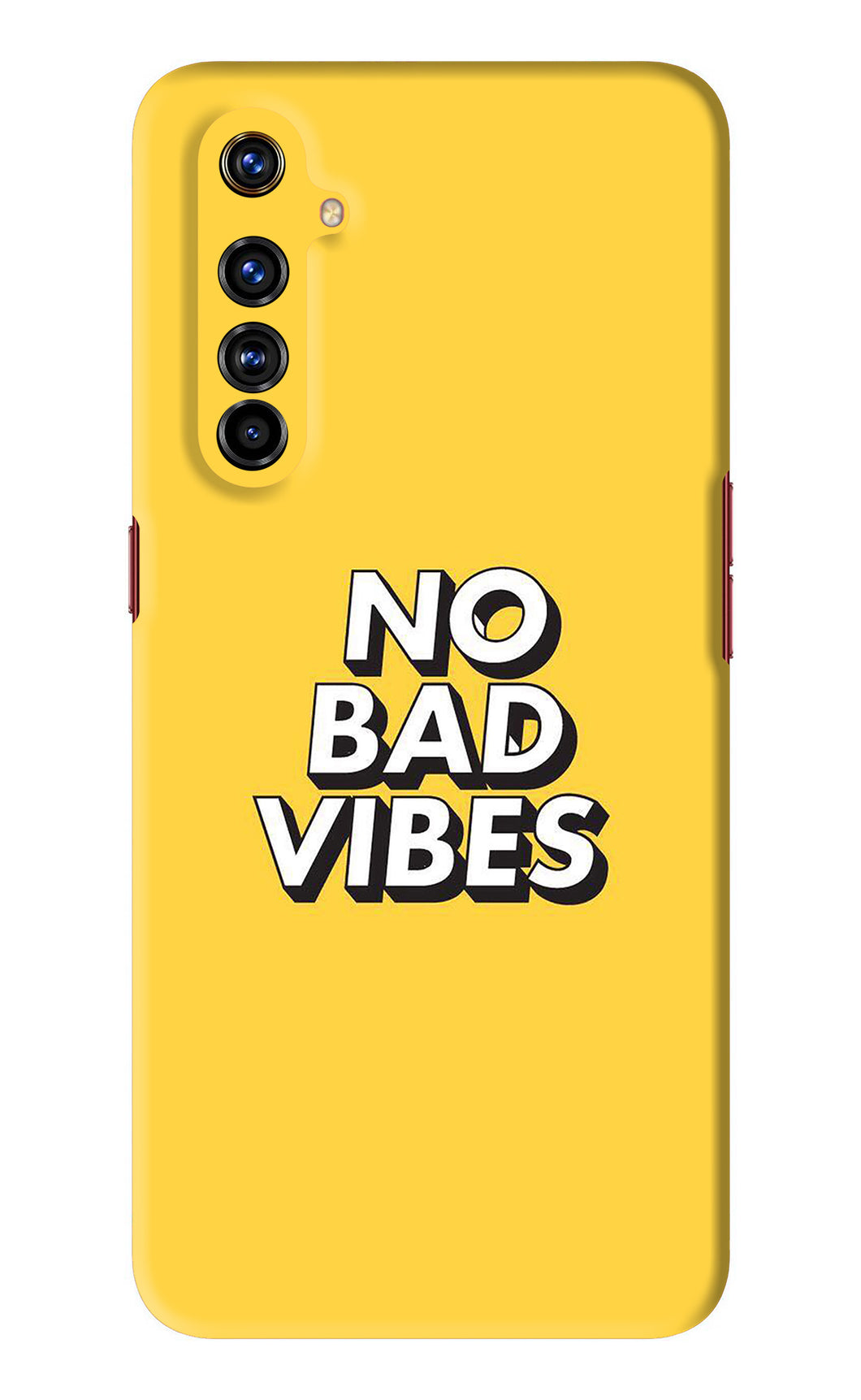 No Bad Vibes Realme X50 Pro Back Skin Wrap